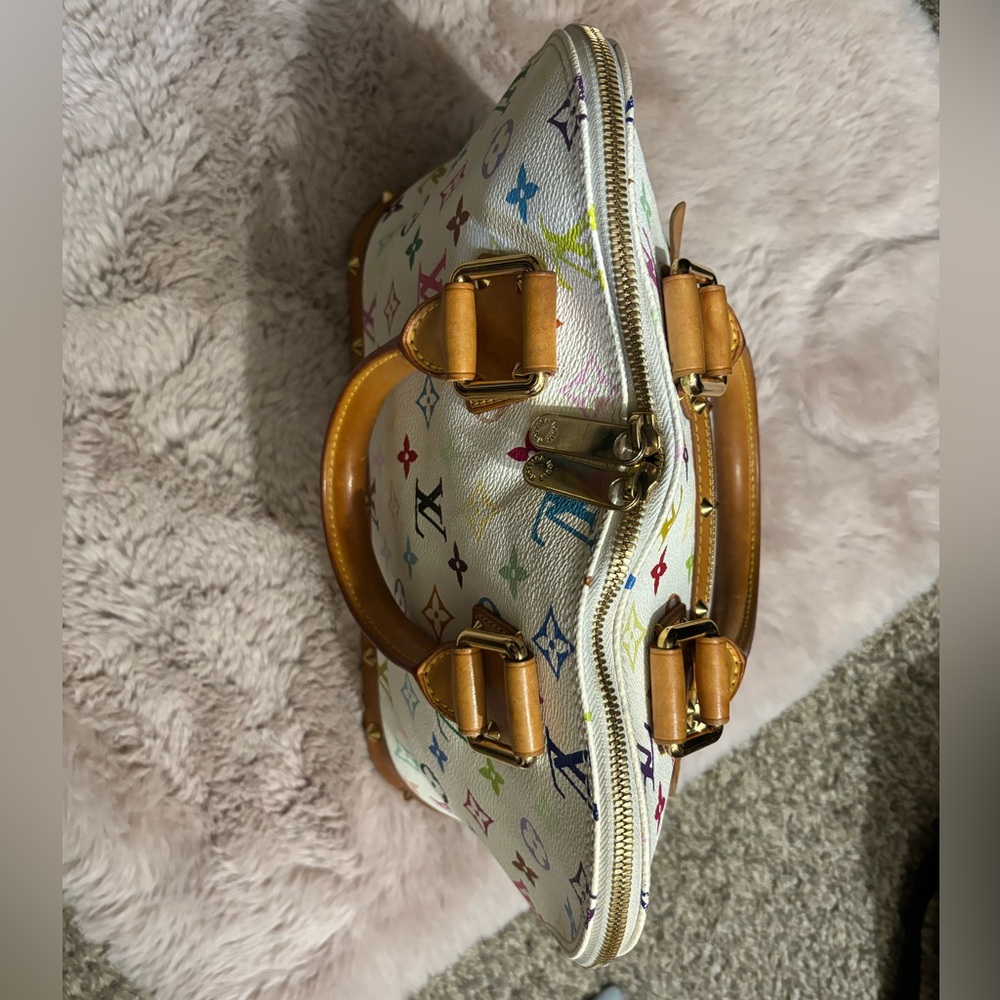 Louis Vuitton Multicolor Monogram Bag with Tan Accents - Picture 4 of 12